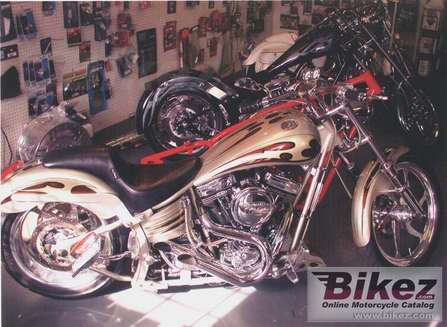 Big david caldwell fxst softail standard picture and wallpaper from Bikez.com